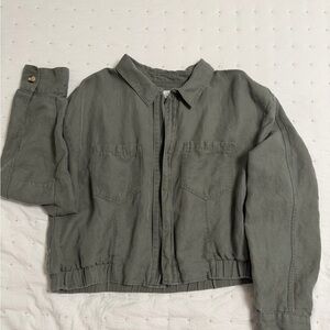 Cynthia Rowley Olive Green Jacket